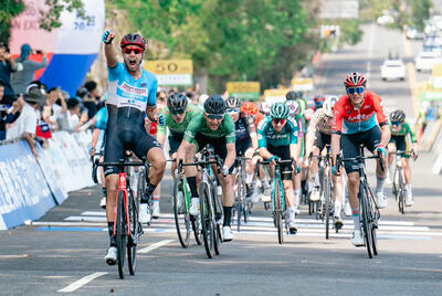 Jeroen Meijers batte Giacomo Ballabio nella quarta tappa del Tour de Taiwan 2023 © Tour de Taiwan