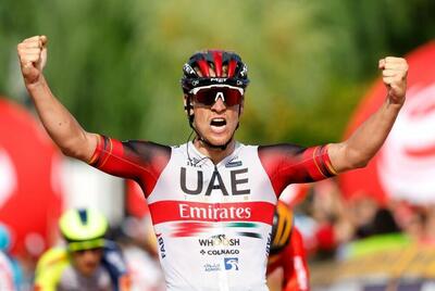 Pascal Ackermann esulta al Tour de Pologne 2022 © Getty Images