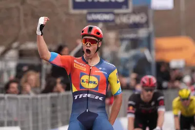 Jonathan Milan vince la seconda tappa della Tirreno-Adriatico 2025 © Tirreno-Adriatico / LaPresse