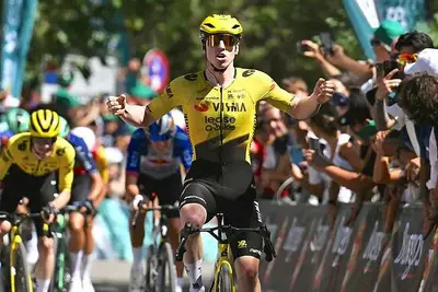 Matthew Brennan vince la prima tappa della Vuelta a Burgos 2026 © Cyclingnews / Getty Images
