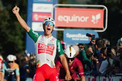 Lonardi vince la prima tappa dell'Arctic Race of Norway 2026 ©A.S.O / Thomas Maheux