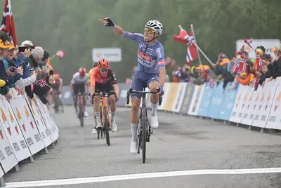 Axel Laurance vince a Gullingen © Tour of Norway-Szymon Gruchalski