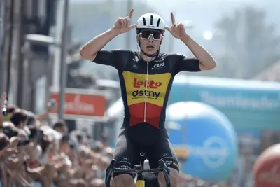 Arnaud De Lie vince la quinta frazione del Renewi Tour © Renewi Tour