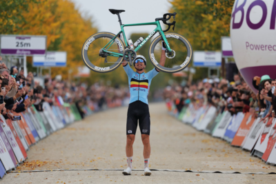 Florian Vermeersch campione del mondo gravel ©UCI (Foto Swipx)