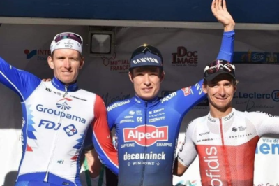 Il podio dell'edizione 2022 della Paris-Bourges