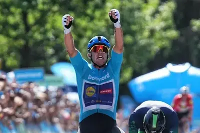 Mads Pedersen sigilla il Giro di Danimarca 2025 vincendo la 5a tappa ©Lars Rønbørg