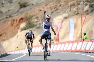 Valentin Paret-Peintre vince l'ultima tappa del Tour dell'Oman © Soudal Quick-Step / GettySport