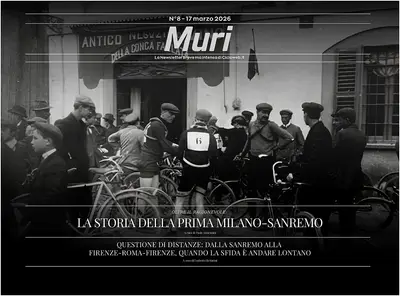La copertina del numero 8 di Muri