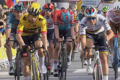 Primoz Roglic e Remco Evenepoel