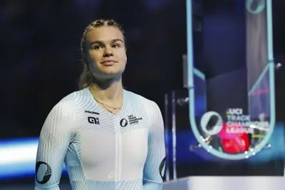 Alina Lysenko ©UCI Track Champions League