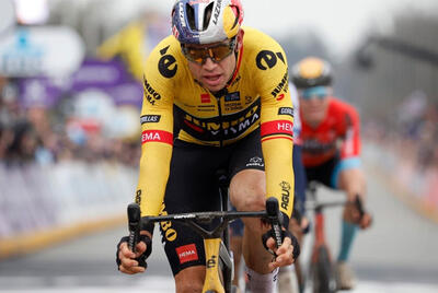 Wout van Aert, lo sconfitto eccellente del Giro delle Fiandre 2023 © Jumbo-Visma