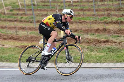 Remco Evenepoel, coinvolto quest'oggi nella caduta al Giro dei Paesi Baschi © Getty