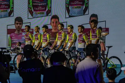 Il Team Corratec-Vini Fantini al Tour of Hainan 2024 © Team Corratec-Vini Fantini via X