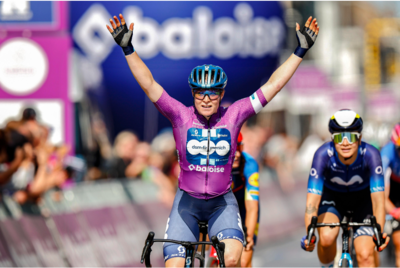Charlotte Kool fa due su due al Baloise Ladies Tour ©Team dsm-firmenich