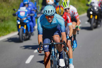 Javier Romo all'ultimo Giro dei Paesi Baschi © Astana Qazaqstan Team