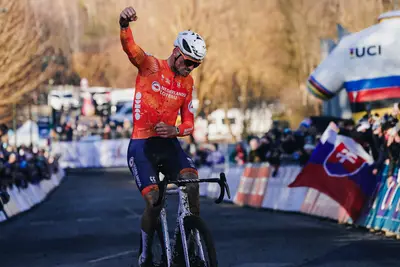 Mathieu van der Poel, campione del mondo di ciclocross© UCI Cyclocross