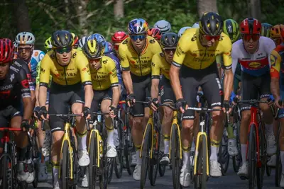 Wout Van Aert è tornato a correre al Tour of Norway 2024 © Twitter Team Visma | Lease a Bike