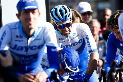 Michael Matthews nella recente Parigi-Nizza © Team Jayco AlUla