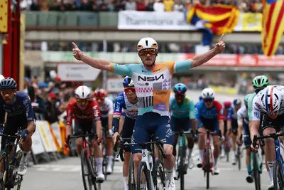 Brady Gilmore vince a Barcelona ©NSN Cycling Team (Foto Sprint Cycling)