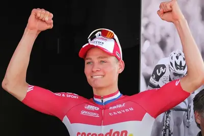 Mathieu van der Poel dopo la vittoria dell'Amstel Gold Race 2019 ©Amstel Gold Race via IG