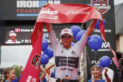 Tra i due flop di Parigi e Kona, nel 2024 Kristian Blummenfelt ha vinto il celebre Ironman di Francoforte © Ironman