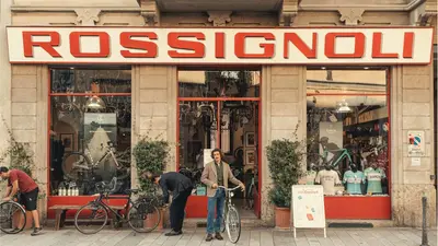 L'officina Rossignoli, a Milano in Corso Garibaldi 71 © Rossignoli