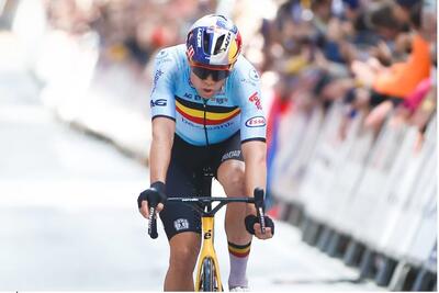 Wout Van Aert in occasione del recente Mondiale in linea © Photo News
