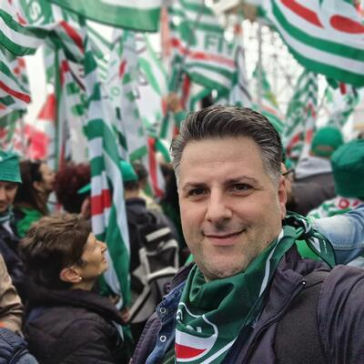 Fabio Ligonzo, segretario aziendale della Cisl FP,