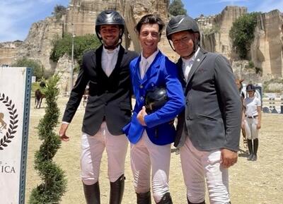 Manuel Staffieri, Gabriele Prete e Antonello Andrisano nella foto Deborah Giorgi