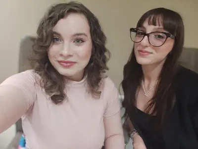 Da sx: Rosaria Scialpi e Federica Anelli