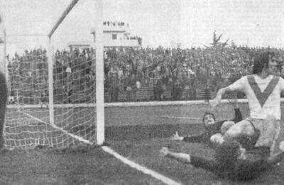 Il gol di Listanti che decise la sfida della stagione 1973/74