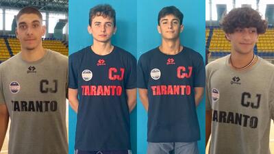 Da sinistra: Greco, Cianci, Porcelluzzi, Carone