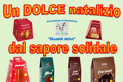 "Un dolce natalizio dal sapore solidale": l'iniziativa dell'Associazione "Disabili Attivi"