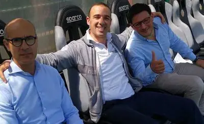 Agostino Marras, a sinistra, con Piergiuseppe Sapio, a destra