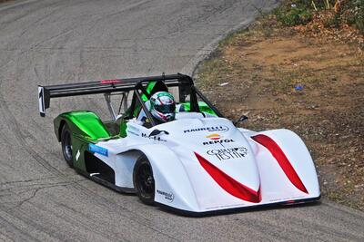 Carmelo Coviello con la sua Osella Pa21 S