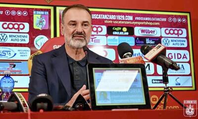 Vincenzo Vivarini nella foto US Catanzaro