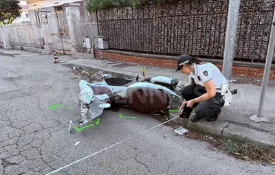 Taranto, incidente in via Galeso (foto Francesco Manfuso)