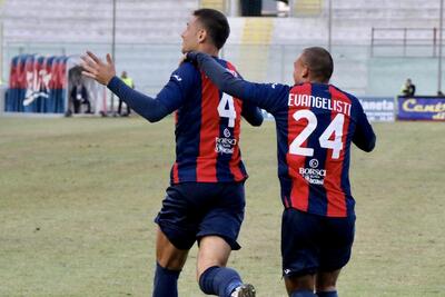 L’esultanza di Matias Antonini (Foto Max Todaro)