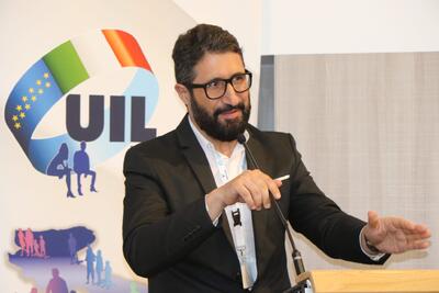 Pietro Pallini, coordinatore generale della UIL di Taranto
