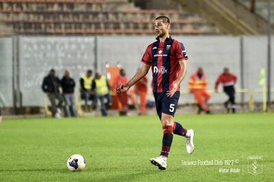 Matias Antonini nella foto Taranto FC / Walter Nobile