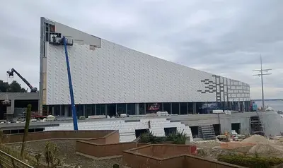 Lo stadio del nuoto di Taranto