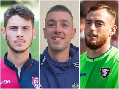 Da sinistra: Antonini, Panattoni e Russo