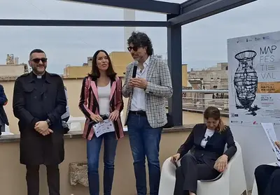 MAP Festival: Mons. Emanuele Ferro, Gloria Campaner e Piero Romano