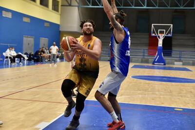 Domenico Bitetti in fase di gioco (Foto Aurelio Castellaneta)