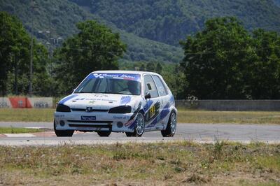 Nella foto ACI Sport: Francesco Marotta su Peugeot 106 16v S5 in azione al 35°Napoli Challenge Sarno.