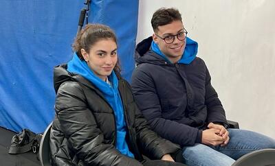 Adriana Comperchio e Samuele Congia