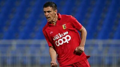 Federico Vazquez con la maglia del Catanzaro nella foto tuttocalabria.it