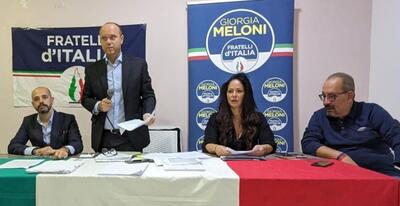 Da sx: Gianluca Mongelli, Giampaolo Vietri, Tiziana Toscano e Giacinto Fallone