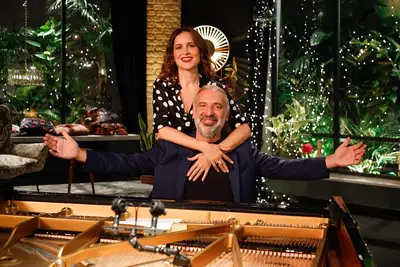 Valentina Cenni e Stefano Bollani (foto Azzurra Primavera)