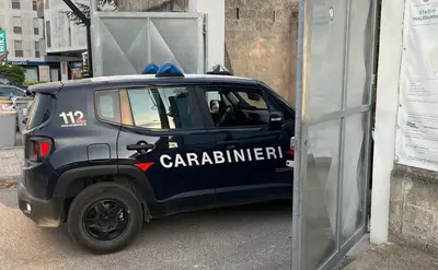Carabinieri allo stadio Dimitri di Manduria